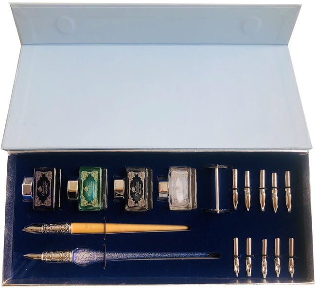 This professional calligraphy set is the best calligraphy set with two types of calligraphy pens including an elegant writer pen