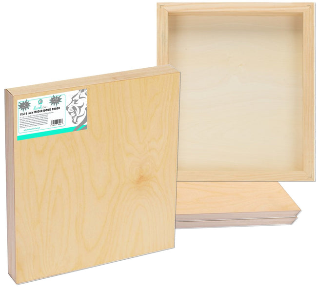 Daveliou™ classic studio depth pure Birch Wood Panels are suitable for fine or encaustic art, collage, impasto, encaustic, photos, pyrography or carving, stamping, modelling, general craft, digital, giclee and mixed media 